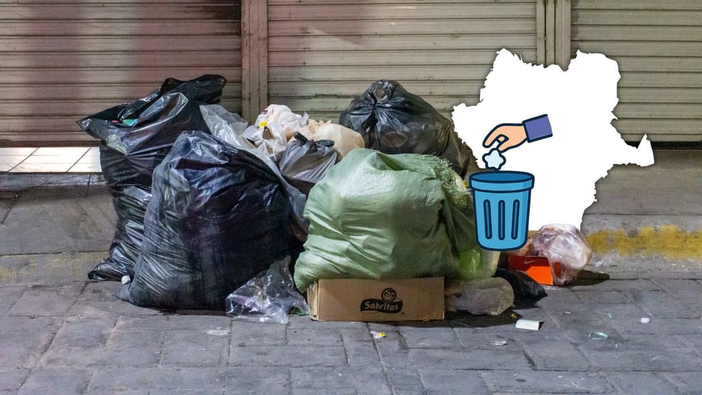 En Durango, cada habitante genera en promedio 1 kilo de basura al día