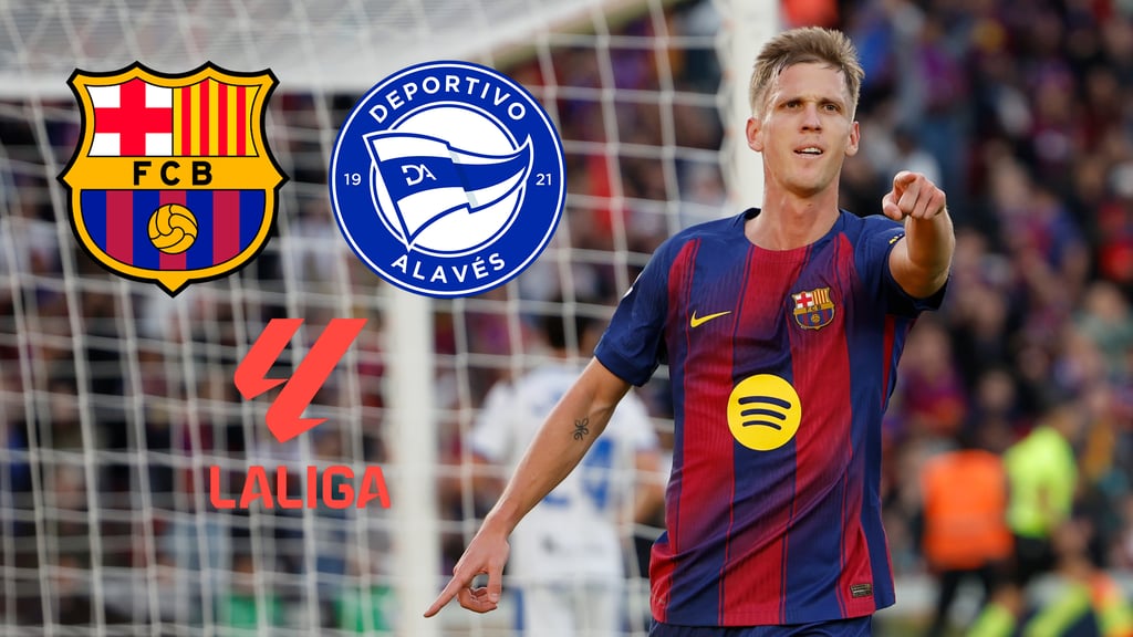 La Liga: FC Barcelona remonta 3-1 a Deportivo Alavés con doblete de Dani Olmo en el Camp Nou