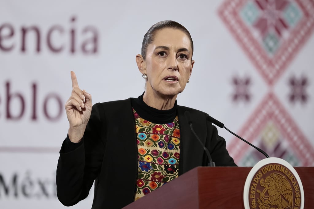 Postura. Claudia Sheinbaum advirtió que México no se encuentra en un escenario para un posible golpe de Estado.