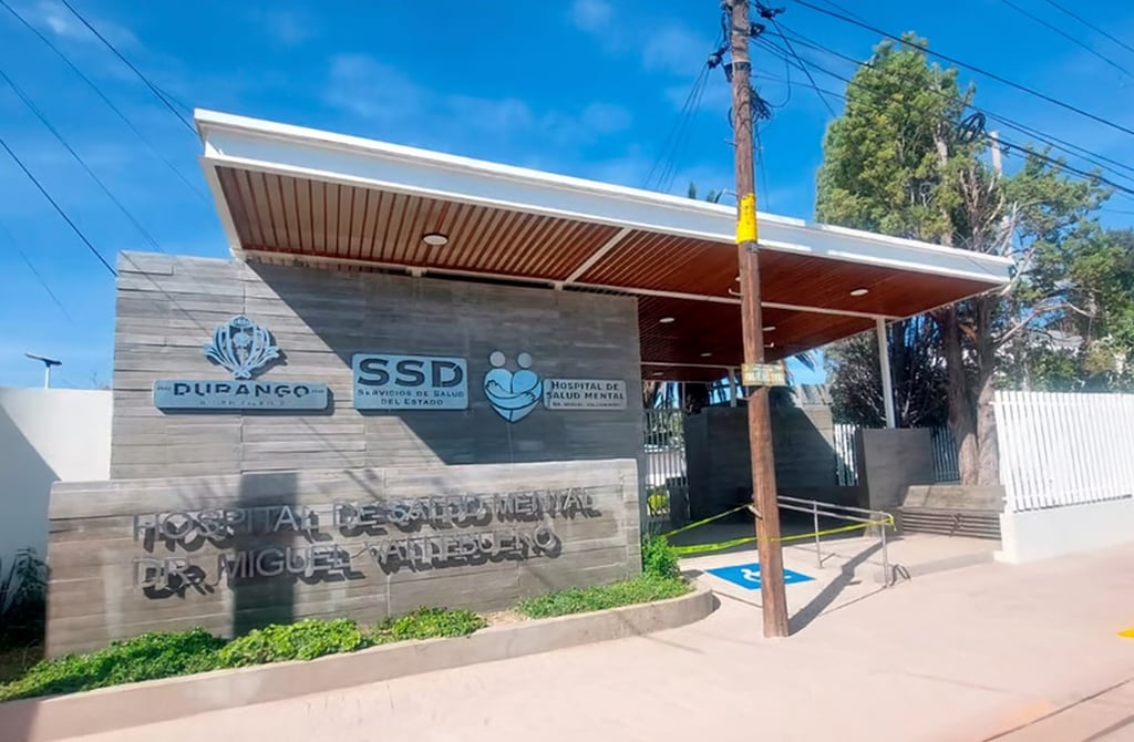 Anuncian paro de labores en Hospital de Salud Mental de Durango