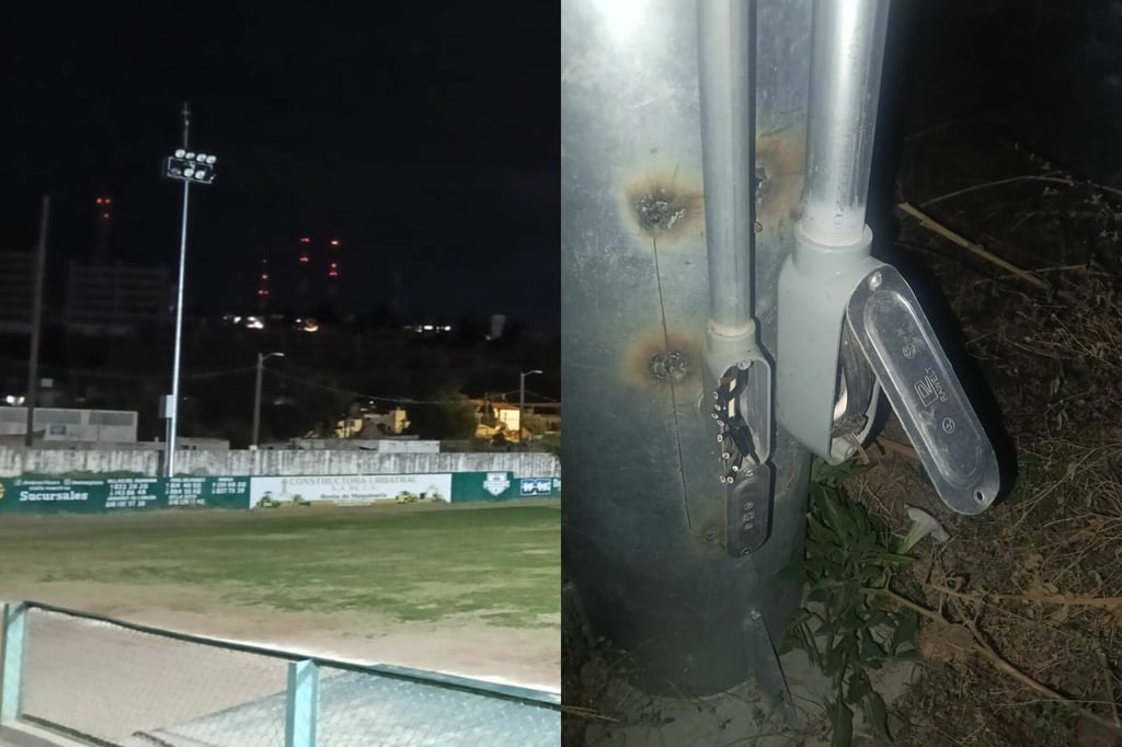 Ladrones dejan en penumbras el Estadio de Softbol 'Ángel Carita Medina'