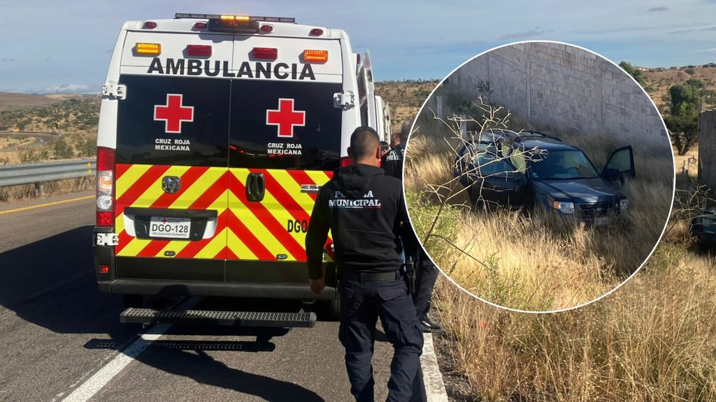 Cuatro lesionados, el saldo de volcadura en distribuidor vial de salida a Mazatlán