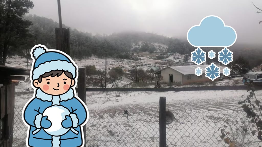 Sierra de Durango, con posibilidad de nevadas; se esperan lluvias en el resto del estado