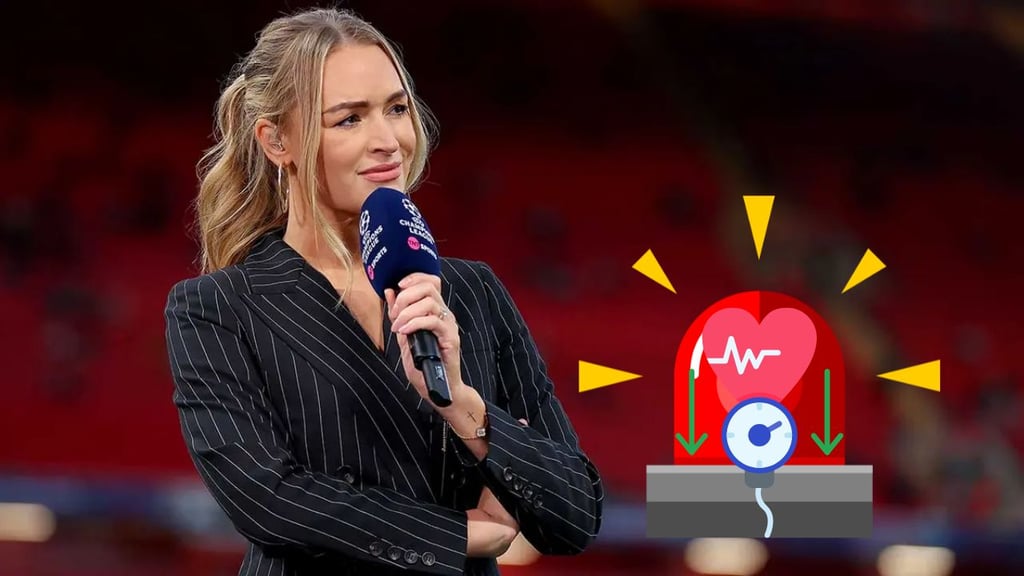 Periodista se desploma en plena transmisión en vivo | VIDEO