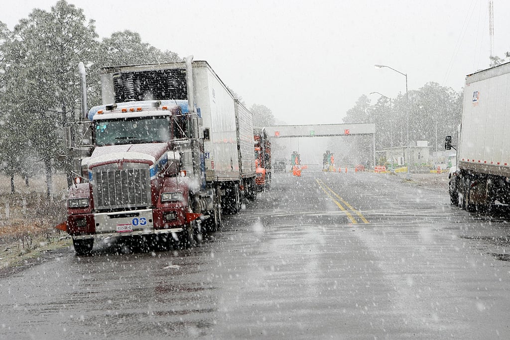 Temperaturas. Se llegó hasta a los -14°C en la zona sierra de Durango.