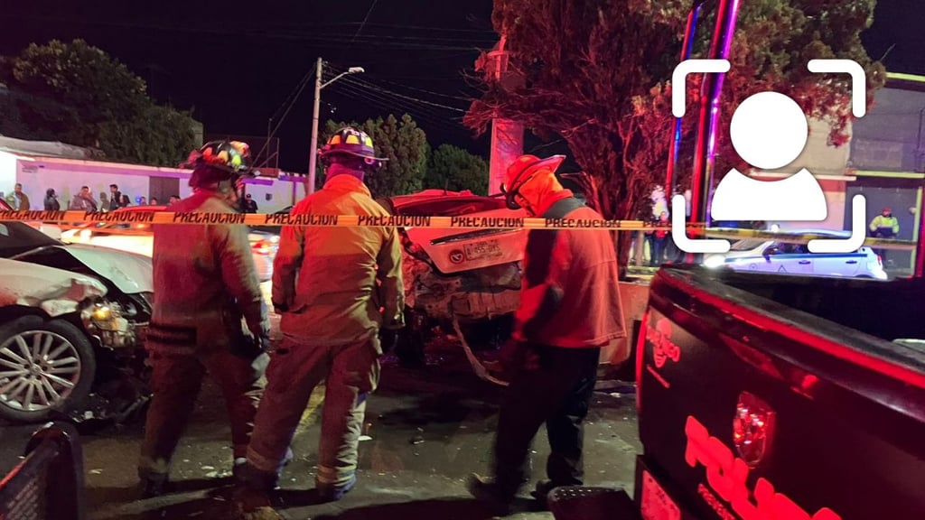 Identifican a hombre que murió en choque entre camioneta y taxi en División Durango