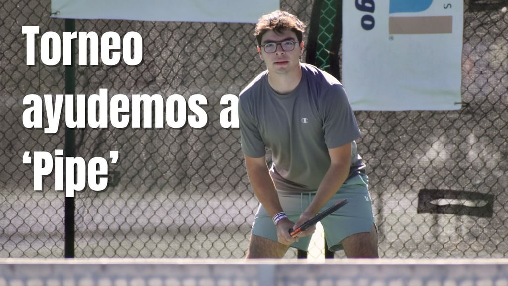 Torneo con causa 'Ayudemos a Pipe' reúne a la comunidad tenista de Durango