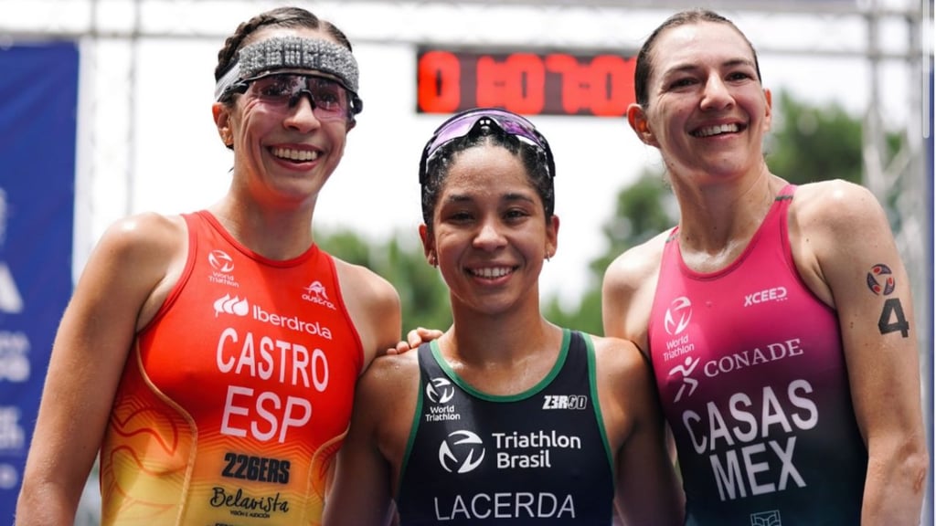 Natalia Casas consigue el tercer lugar en el Campeonato Iberoamericano de Triatlón