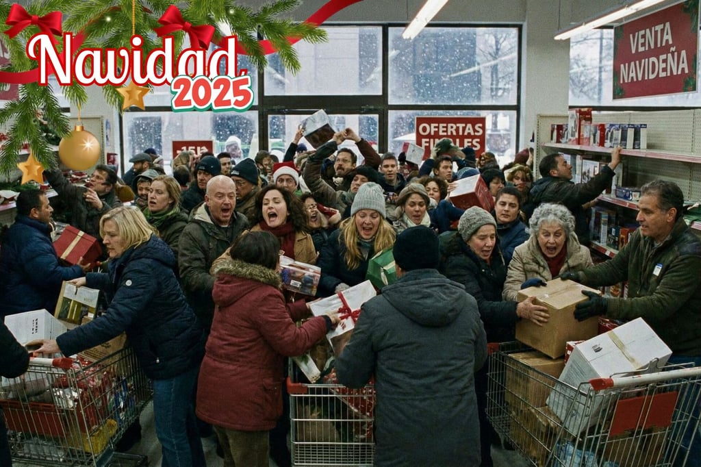 Navidad 2025: guía para sobrevivir las compras sin perder dinero, paciencia… ni dignidad