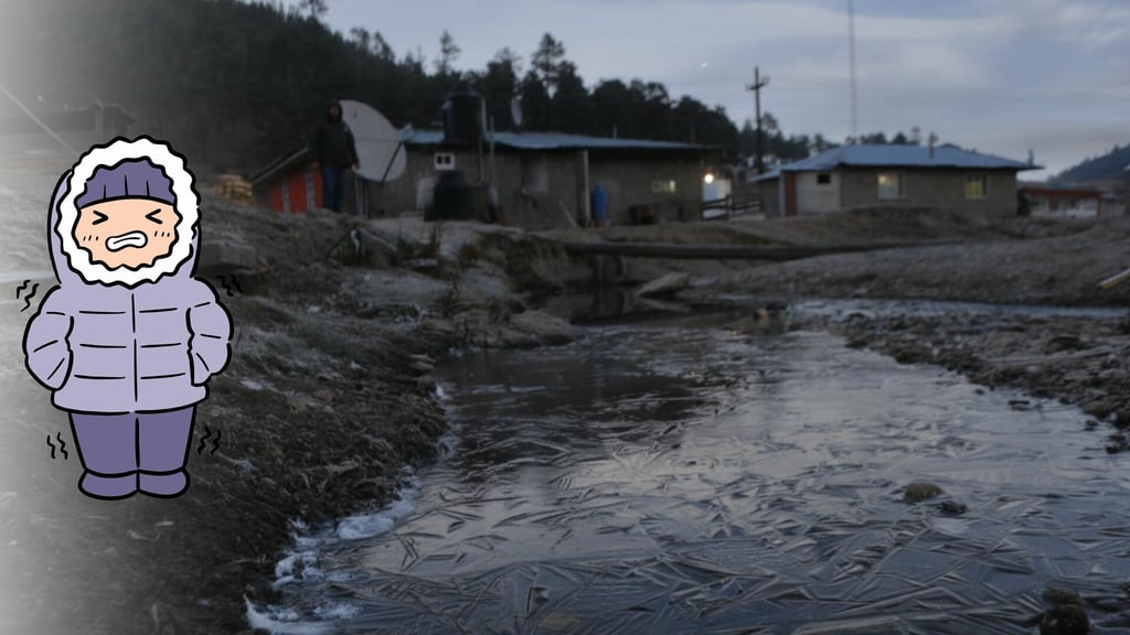 La Rosilla, Guanaceví, alcanzó los -10 grados este 8 de diciembre