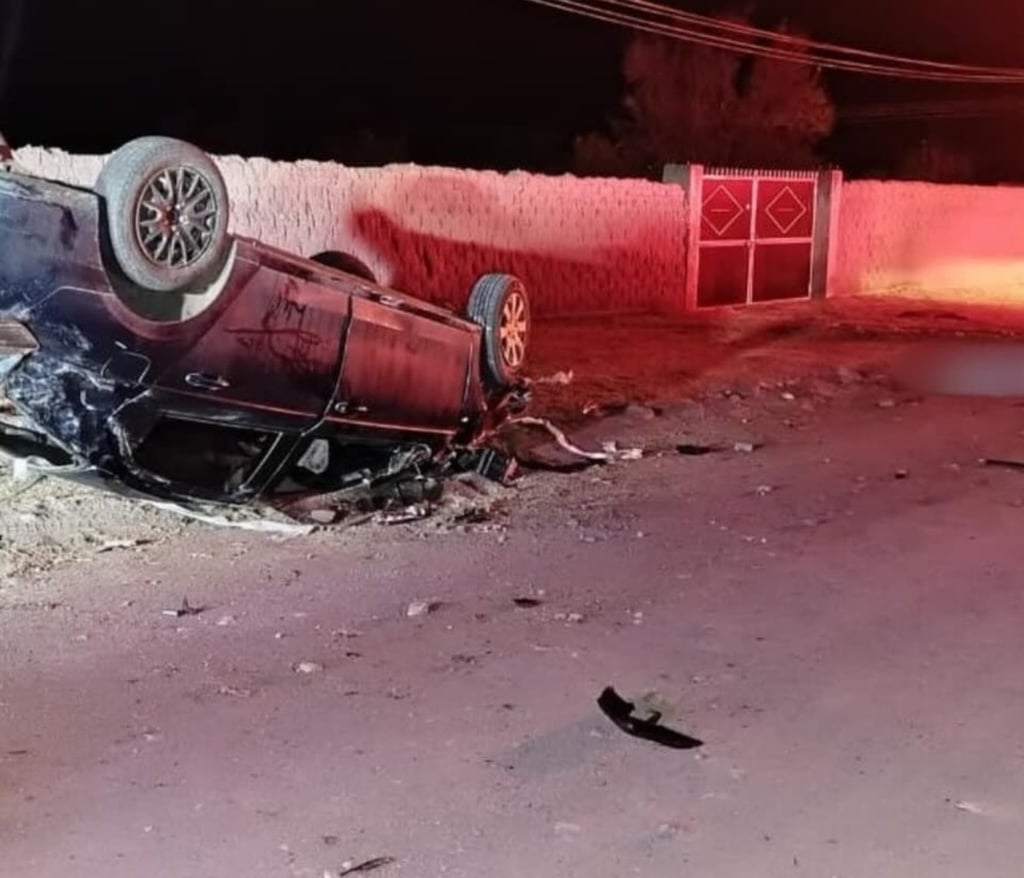 Deceso. Jovencitos se divertían de noche, pero sufrieron un percance vial, el cual dejó como saldo un fallecido, en el municipio de Nuevo Ideal.