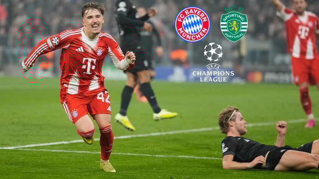 Champions League: Bayern München remonta y vence con autoridad al Sporting Clube de Portugal