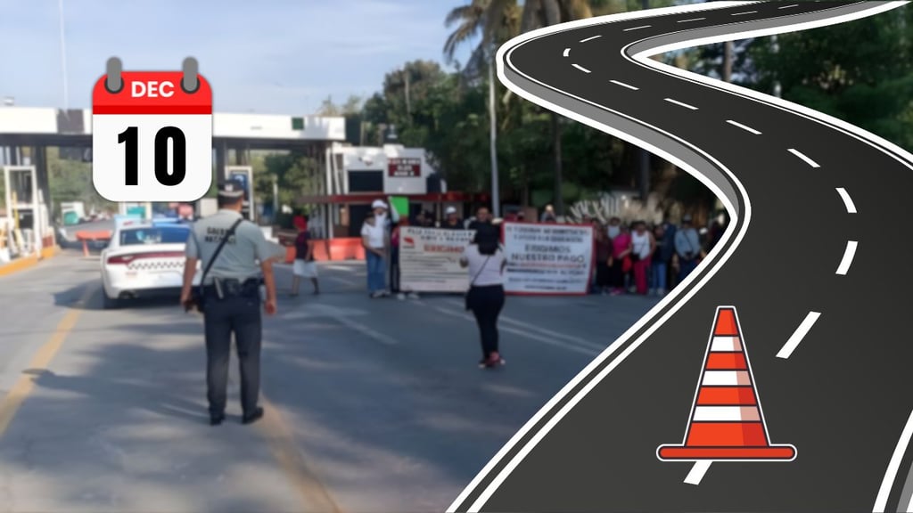 Capufe: ¿qué carreteras están bloqueadas hoy miércoles 10 de diciembre?