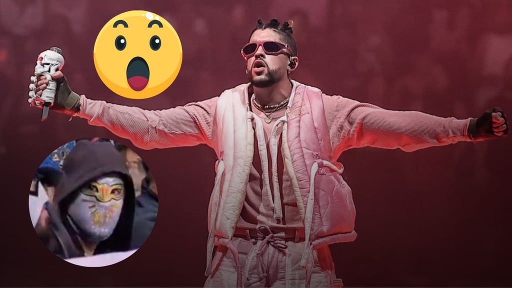 Bad Bunny visita la Arena México y sorprende a la afición de la Lucha Libre