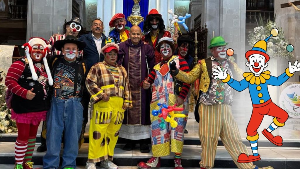 Payasos duranguenses celebran hoy su día; a través de este oficio siguen llevando sonrisas a la población