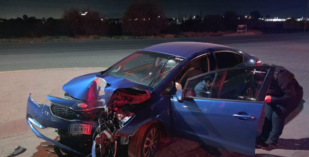 Factor. El conductor quedó detenido en los separos de la Dirección de Seguridad Pública Municipal.