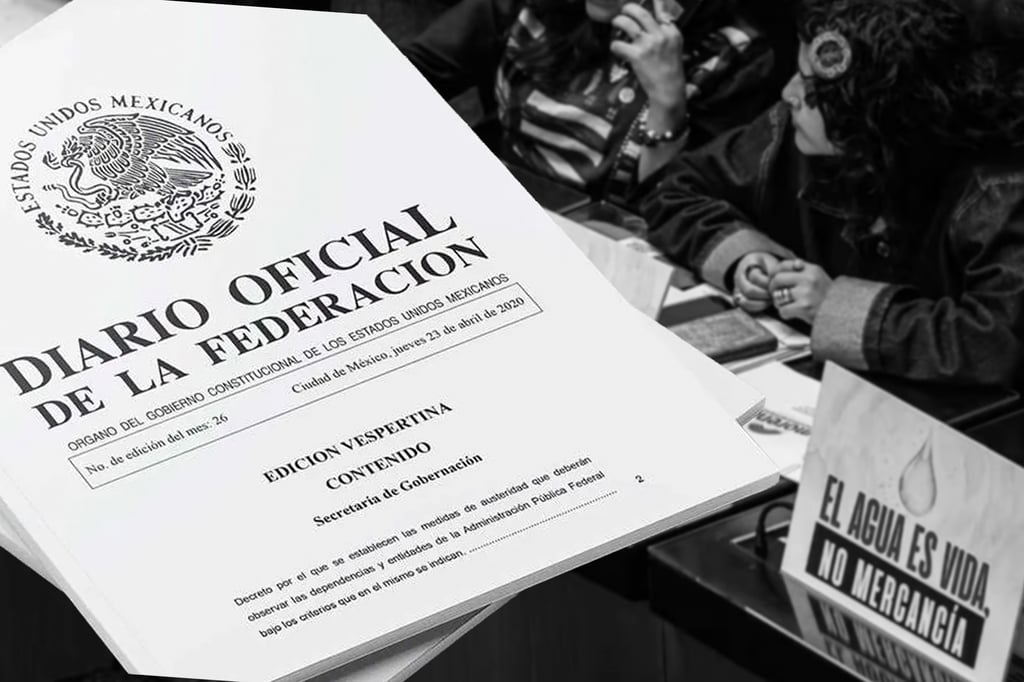 Ley de Aguas: publican en el DOF la Ley General; comienza su vigencia este 12 de diciembre