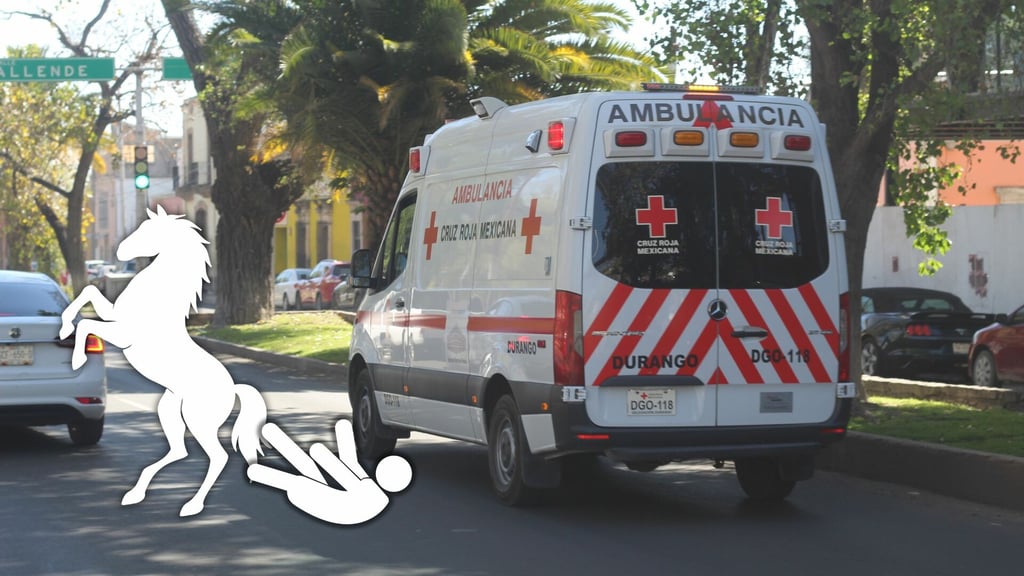 Menor resulta lesionada tras caída de caballo en ejido Benito Juárez