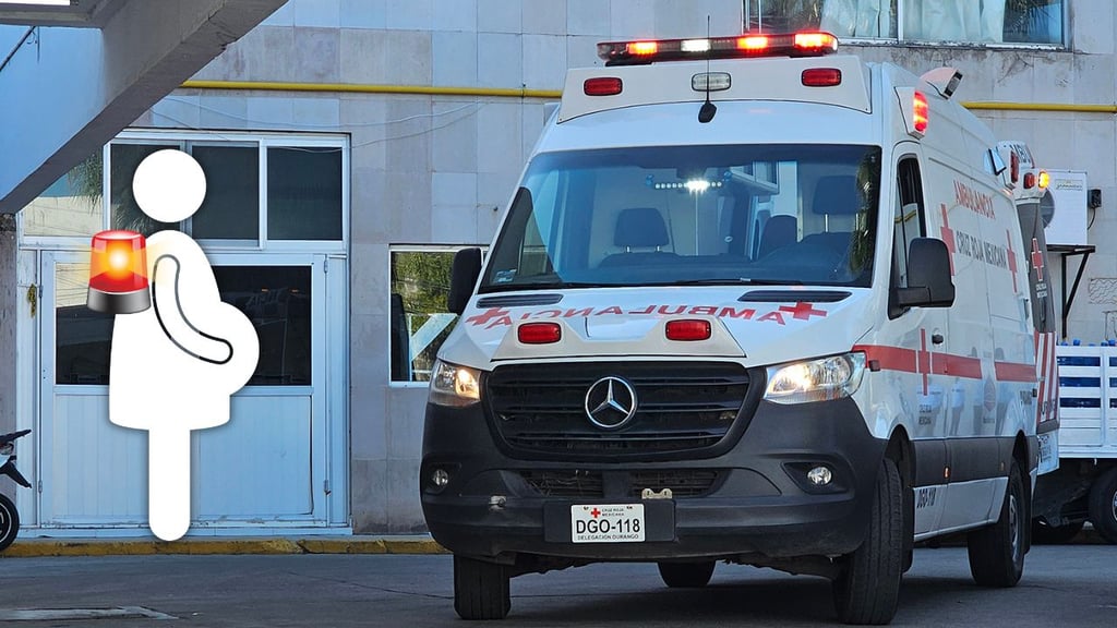 Embarazada es trasladada al ISSSTE tras sufrir un accidente en Poanas