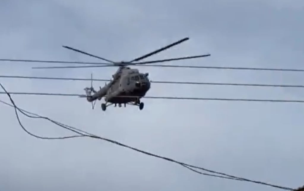 Marina 'peina' la Sierra de Durango, aparentemente buscando a 'El Guano'
