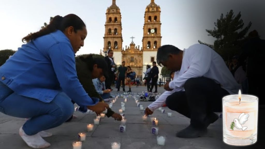Familias buscadoras de Durango invitan a una velada por la paz
