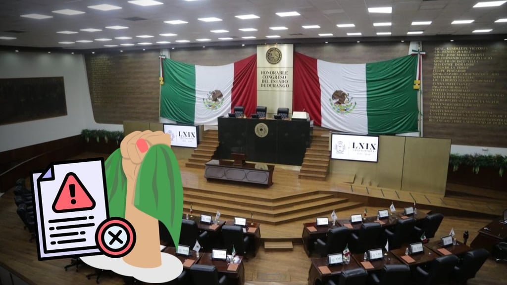 Congreso de Durango suspende orden para la despenalización del aborto