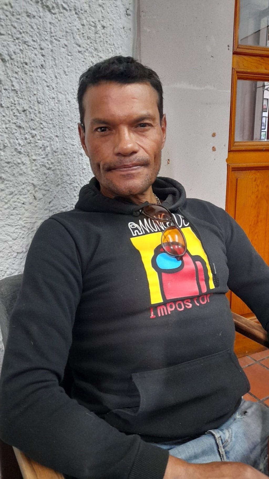 Deterioro. A pesar de su condición de salud, está dispuesto a trabajar.