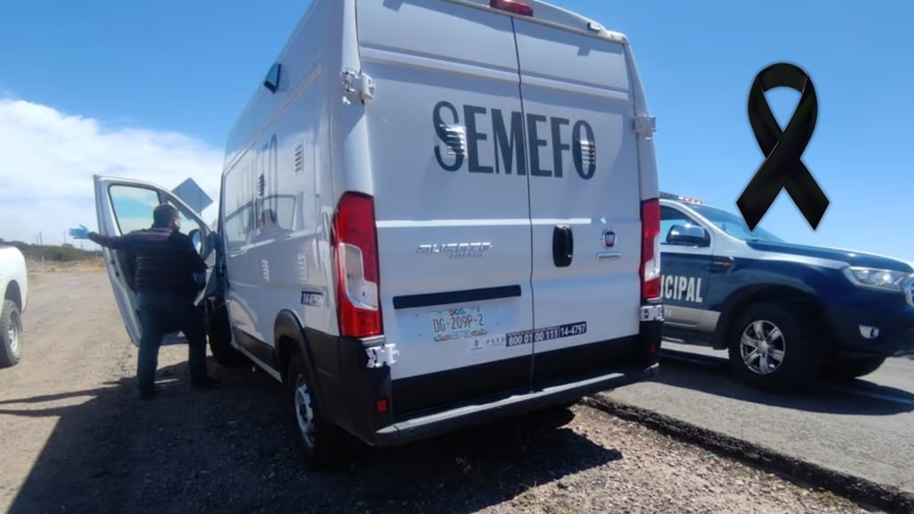 Hombre muere dentro de camioneta en la Durango-Parral durante traslado médico