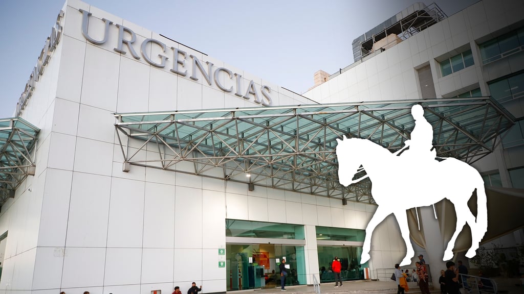 Hombre fallece en el Hospital General 450 tras accidente con un caballo en Canatlán