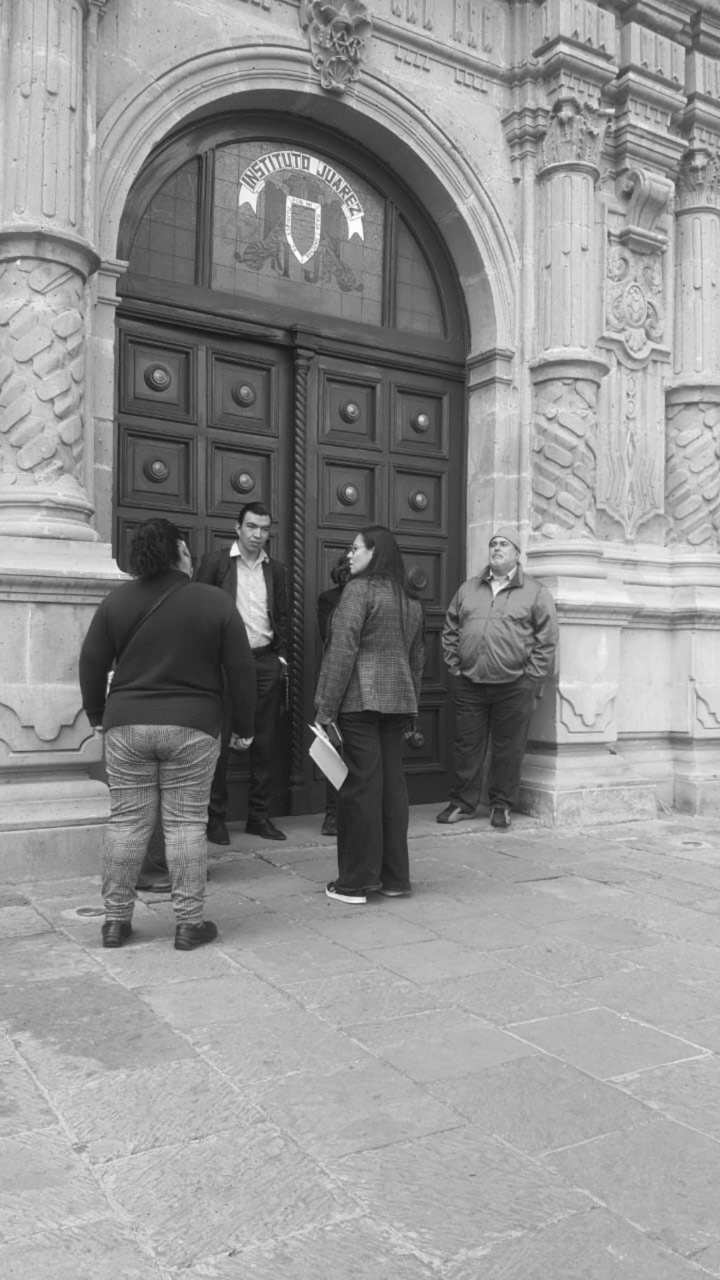 Manifestación. El Tesorero de la UJED dijo entender la molestia de los manifestantes. 