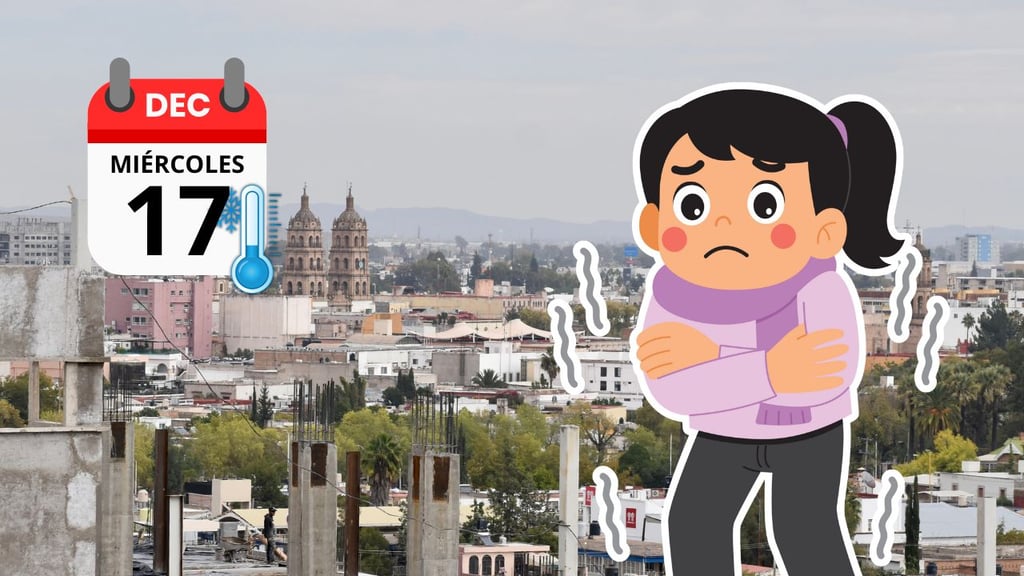 ¿Miércoles muy frío para Durango? Este es el pronóstico de HOY 17 de diciembre