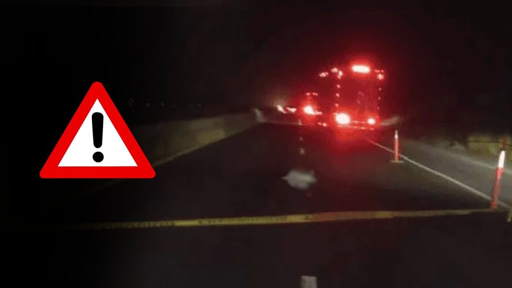 Hombre muere atropellado por múltiples coches en carretera Durango-Parral