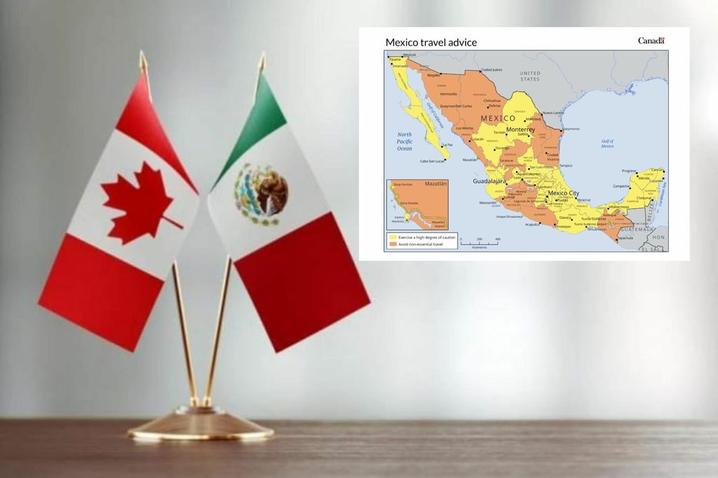 Canadá emite alerta de viaje para México por secuestros y presencia de cárteles