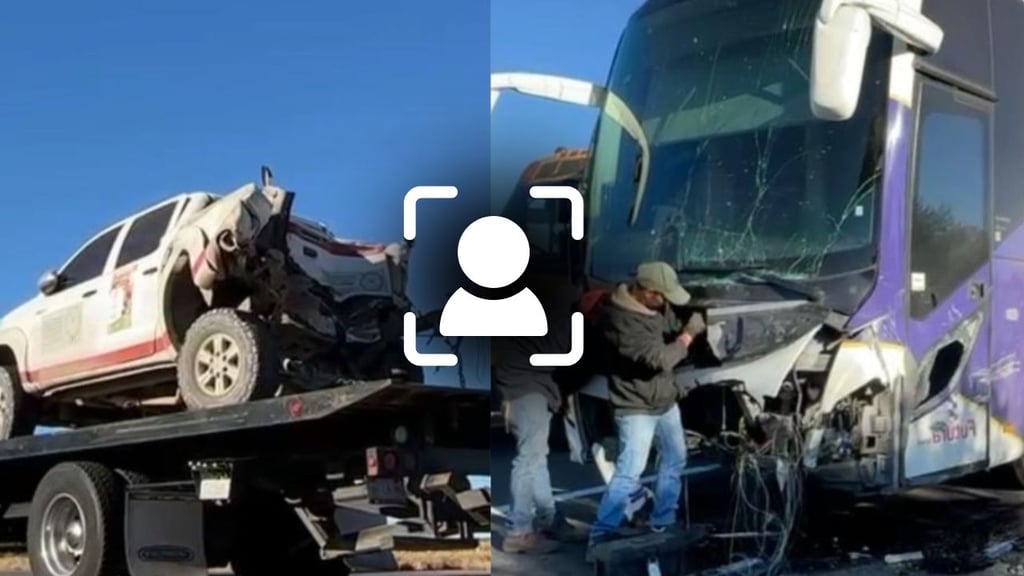 Identifican a fallecido en choque de camión Futura y camioneta, en carretera de Guadalupe Victoria