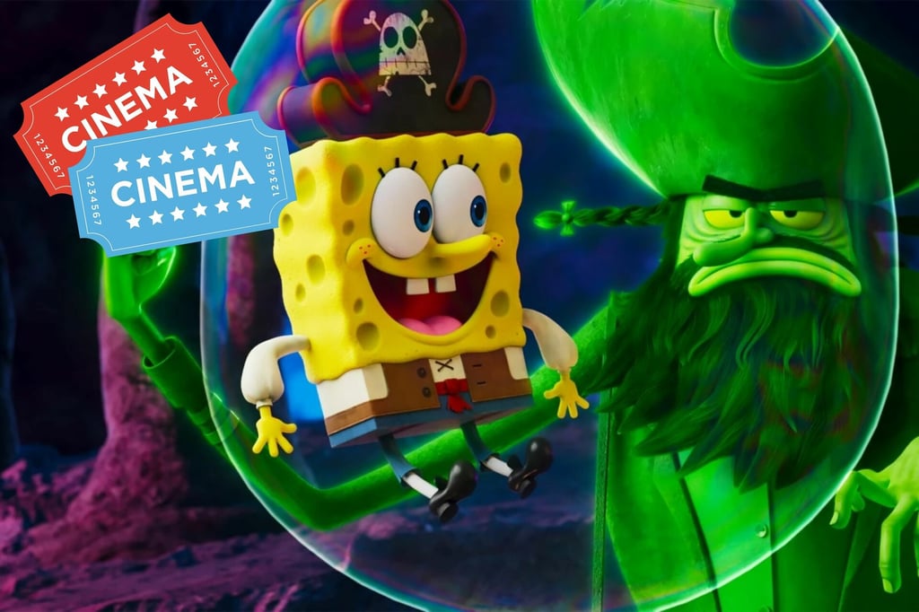 Bob Esponja vuelve a la pantalla con su cuarta película