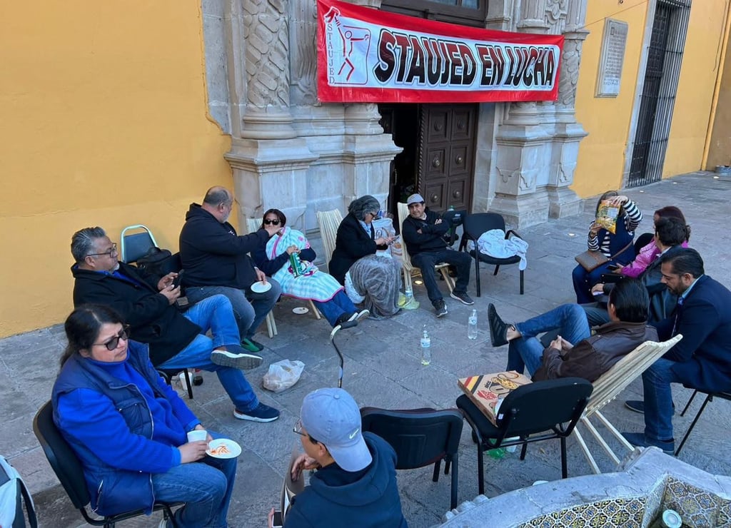 Paro. El STAUJED mantiene el paro ya que aún quedan pendientes por pagar a jubilados de este sindicato. 