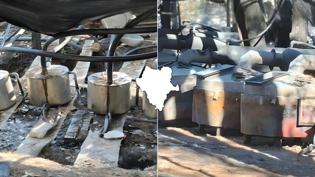 Desmantelan en Durango un laboratorio clandestino de drogas sintéticas