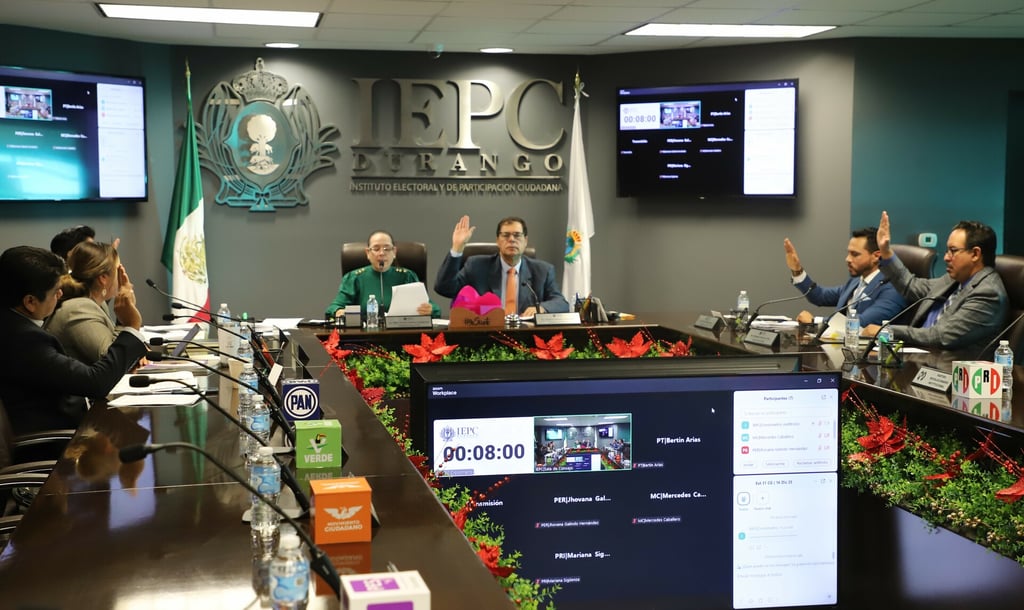 Aprueba IEPC Comisiones permanentes y calendario de prerrogativas para el ejercicio 2026