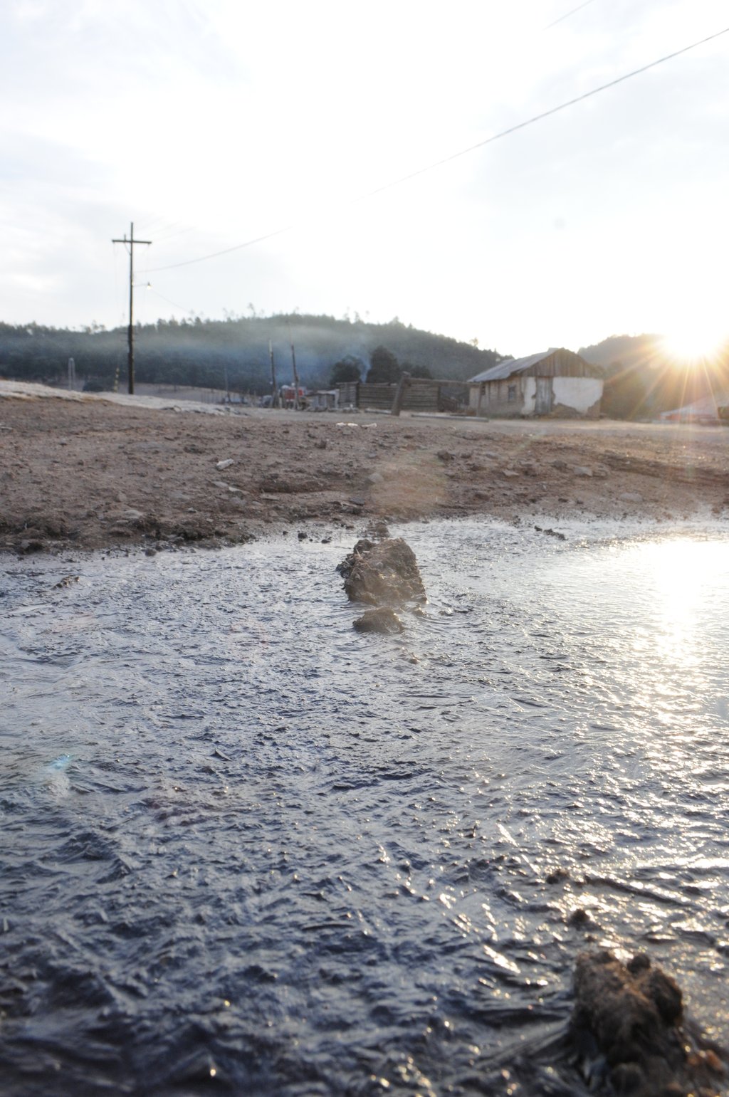 Clima. En la comunidad de La Rosilla, Guanaceví, el mercurio marcó 13.5 grados bajo cero este viernes.
