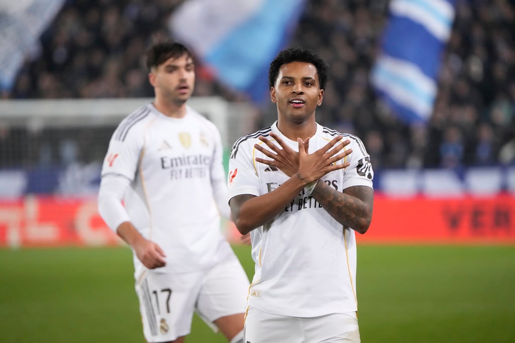 Alineación. Se espera que el tridente del conjunto merengue sea: Mbappé, Vinicius y Rodrygo.