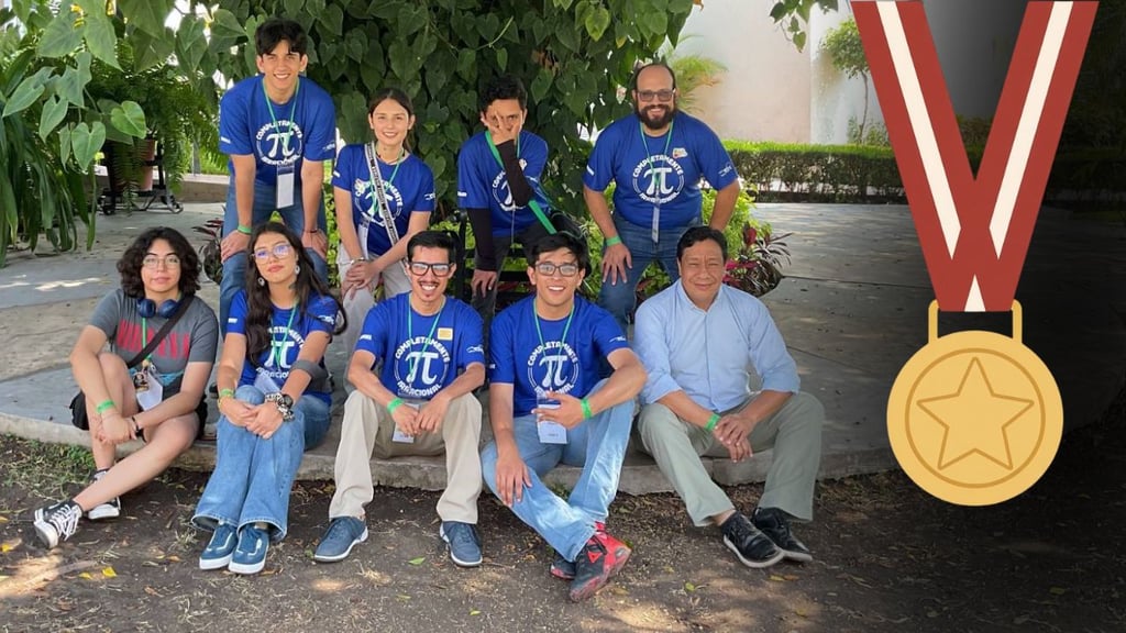 Durango gana oro en Olimpiada Mexicana de Matemáticas