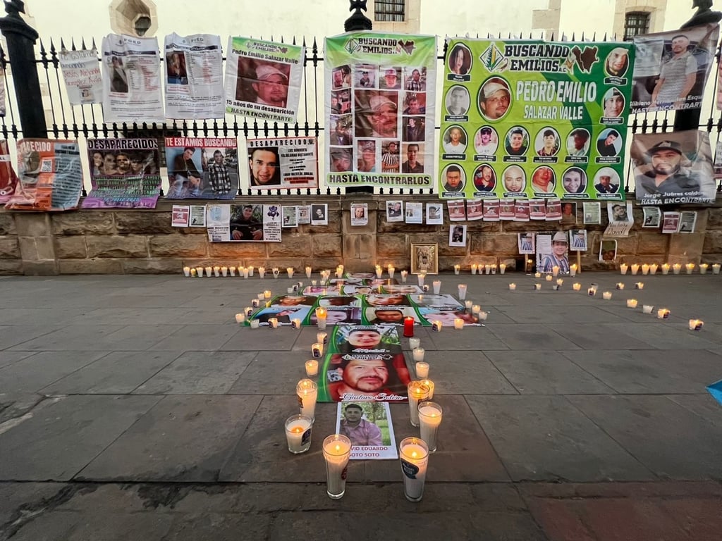 Realizan en Durango una velada por personas desaparecidas
