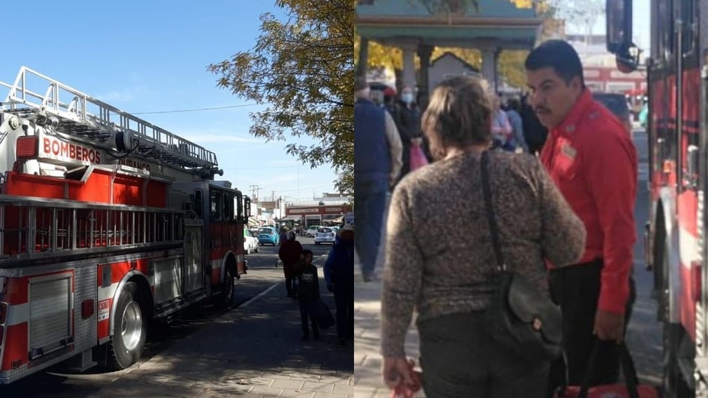 Instalan unidad bomberos en la Plazuela, por temporada navideña 2025
