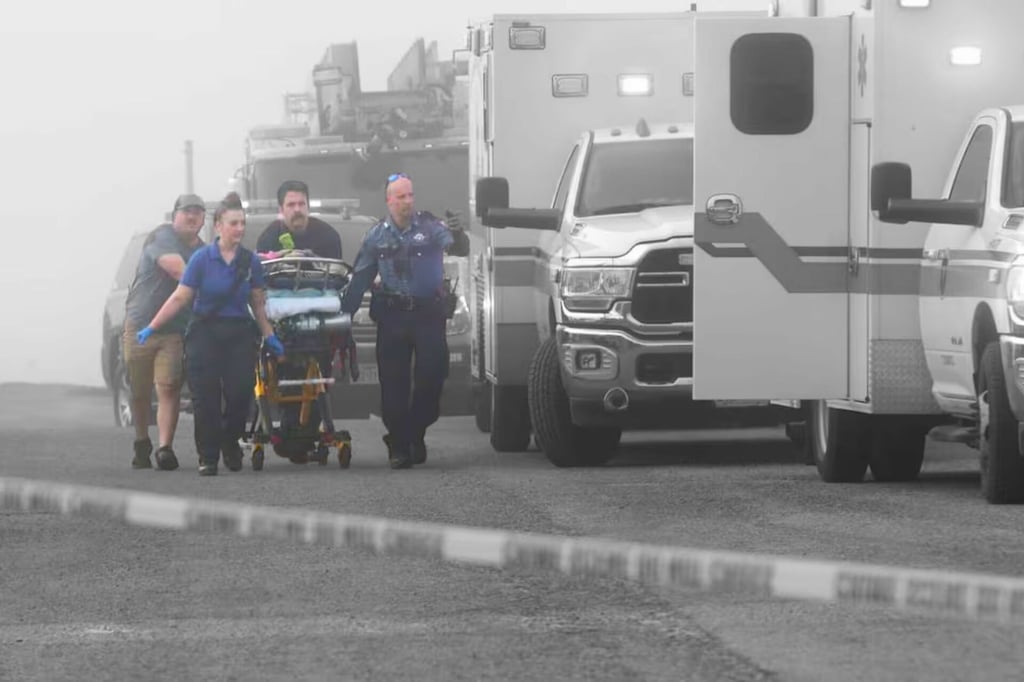 Accidente aéreo en Texas: Marina reporta cuatro vivos; Guardia Costera informa tres muertos