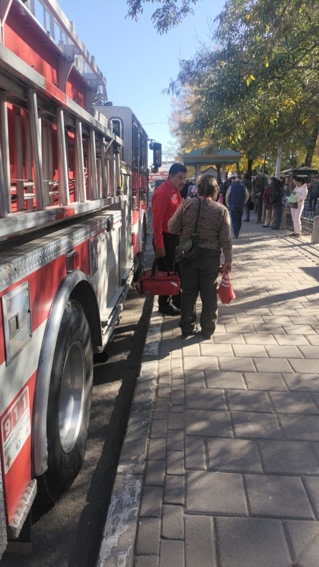 Incendios. Hay antecedentes de siniestros en la zona por lo que se determinó instalar la unidad de manera estratégica.