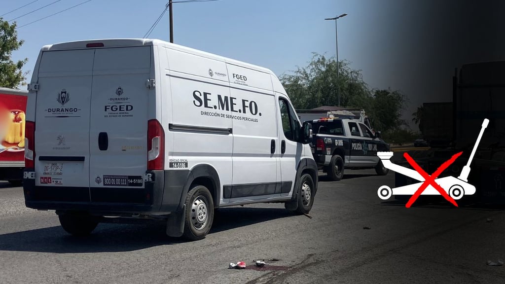 Joven muere aplastado por camión que reparaba en carretera de Nazas