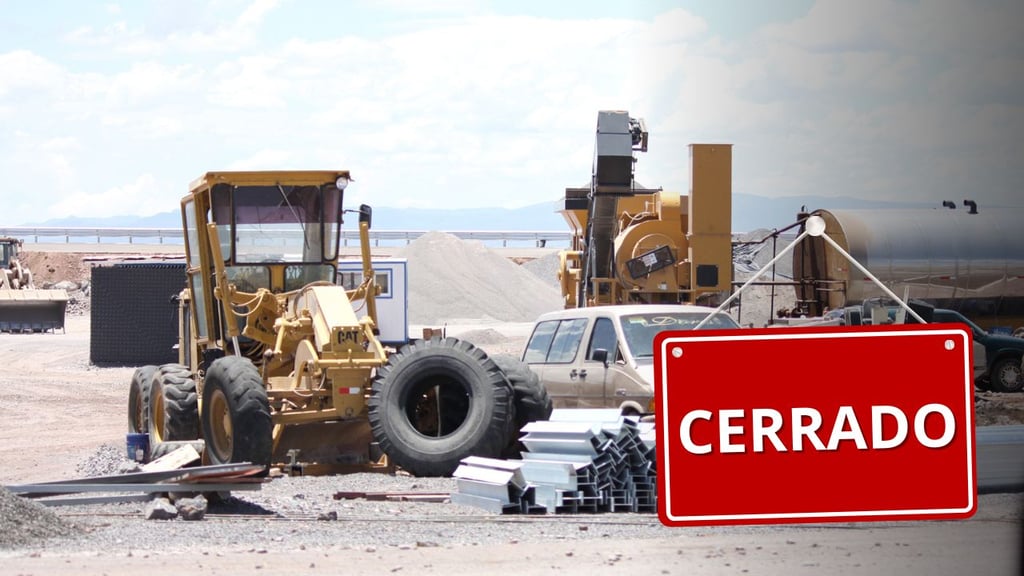 A falta de obra pública, 30 pequeñas constructoras cerraron en Durango: CMIC