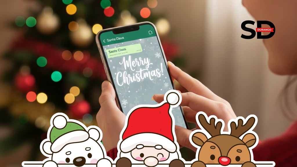 Mensajes emotivos y divertidos para desear una feliz Navidad por WhatsApp en 2025