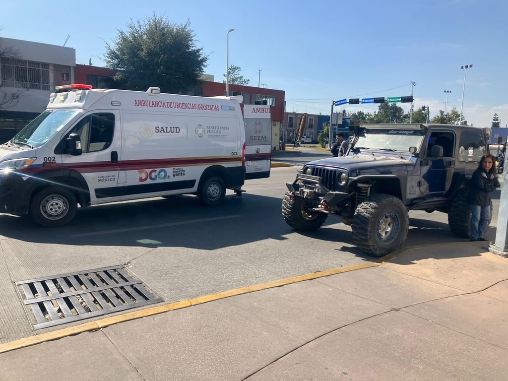 Accidente. Un joven resultó gravemente lesionado tras ser atropellado en Felipe Pescador.
