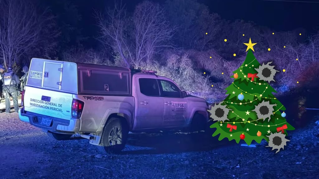 Nochebuena en Sinaloa, opacada por violencia; al menos 5 personas fueron asesinadas en Culiacán